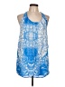 Mikoh 100% Rayon Blue Sleeveless Blouse Size Lg (3) - photo 1