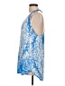 Mikoh 100% Rayon Blue Sleeveless Blouse Size Lg (3) - photo 5