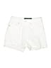 Indigo Rein Solid White Denim Shorts Size 24 waist - photo 1
