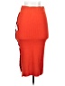 Superdown Solid Orange Casual Skirt Size XS - photo 2