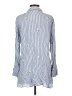 Zara Blue Long Sleeve Button-Down Shirt Size S - photo 2