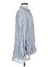 Zara Blue Long Sleeve Button-Down Shirt Size S - photo 4