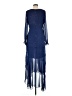 Hutch 100% Polyester Blue Cocktail Dress Size 8 - photo 2