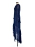 Hutch 100% Polyester Blue Cocktail Dress Size 8 - photo 5