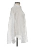 Express 100% Lyocell Ivory Long Sleeve Button-Down Shirt Size XS - photo 4
