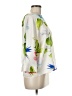 Zara Floral Ivory 3/4 Sleeve Blouse Size M - photo 4