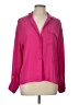 Worthington 100% Polyester Pink Long Sleeve Blouse Size L - photo 1