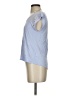 Express 100% Rayon Blue Short Sleeve Top Size S - photo 5