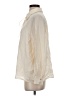 GOELIA Ivory Long Sleeve Blouse Size 4 - photo 5
