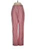 WAYF Stripes Red Casual Pants Size XS - photo 1