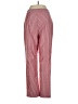 WAYF Stripes Red Casual Pants Size XS - photo 2