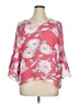 Sharagano Pink 3/4 Sleeve Blouse Size XL - photo 1