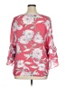 Sharagano Pink 3/4 Sleeve Blouse Size XL - photo 2