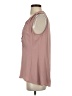White House Black Market 100% Polyester Pink Sleeveless Blouse Size S - photo 5