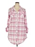 White Mark 100% Polyester Pink Casual Dress Size 2X - photo 1