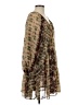 Mahila 100% Polyester Camo Brown Tan Cocktail Dress Size S - photo 4