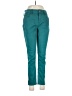 Old Navy Color Block Teal Jeans Size 10 - photo 1