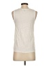 J.Crew Tropical Ivory Sleeveless T-Shirt Size XS - photo 2