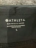 Athleta Chevron-herringbone Gray Black Athletic Shorts Size L - photo 3