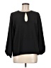 J.Crew 100% Polyester Black Long Sleeve Blouse Size M - photo 1