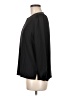 J.Crew 100% Polyester Black Long Sleeve Blouse Size M - photo 5