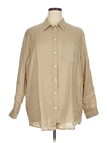 Gap Long Sleeve Button-Down Shirt (view 1)