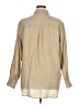 Gap 100% Linen Solid Tan Long Sleeve Button-Down Shirt Size XL - photo 2