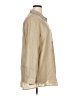 Gap 100% Linen Solid Tan Long Sleeve Button-Down Shirt Size XL - photo 4