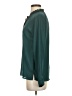 Lulus 100% Polyester Teal Long Sleeve Blouse Size XS - photo 5