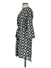 Collective Concepts 100% Polyester Print Black Casual Dress Size S - photo 5