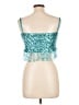 Saylor 100% Polyester Teal Tank Top Size L - photo 2