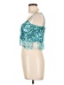 Saylor 100% Polyester Teal Tank Top Size L - photo 5