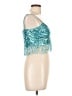 Saylor 100% Polyester Teal Tank Top Size L - photo 4