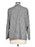 Norm Thompson Houndstooth Silver Long Sleeve Blouse Size L - photo 2