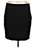Ann Taylor LOFT Solid Black Casual Skirt Size L - photo 1