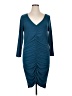 Torrid Teal Cocktail Dress Size 1X Plus (1) - photo 1
