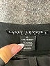 Larry Levine Solid Black Active Pants Size 6 - photo 6