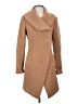 Dawn Levy Tan Wool Coat Size XS - photo 1