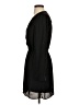 DR2 100% Polyester Solid Black Casual Dress Size S - photo 5