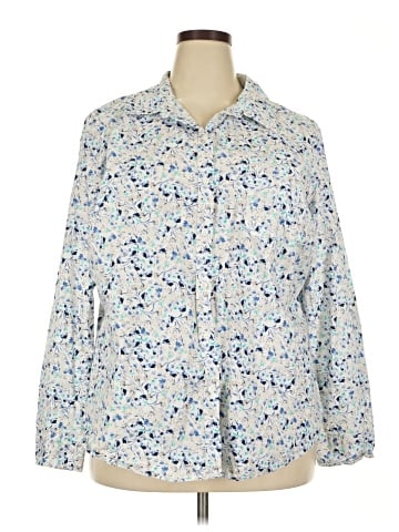 Karen Scott 3/4 Sleeve Blouse (view 1)