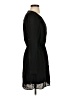DR2 100% Polyester Solid Black Casual Dress Size S - photo 4