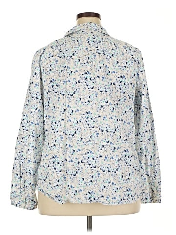 Karen Scott 3/4 Sleeve Blouse (view 2)