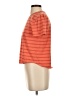 Johnnie-O Stripes Orange Short Sleeve Turtleneck Size S - photo 5