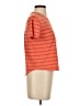 Johnnie-O Stripes Orange Short Sleeve Turtleneck Size S - photo 4