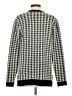 Tahari Houndstooth Black Cardigan Size XS - photo 2