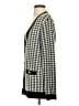 Tahari Houndstooth Black Cardigan Size XS - photo 5
