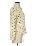 L'Agence Polka Dots Yellow Long Sleeve Blouse Size XS (0) - photo 4