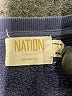 NATION LTD Blue Pullover Sweater Size S - photo 7