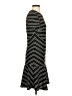Hutch Stripes Black Casual Dress Size S - photo 4