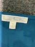 Nine Britton 100% Polyester Teal 3/4 Sleeve Blouse Size M - photo 7